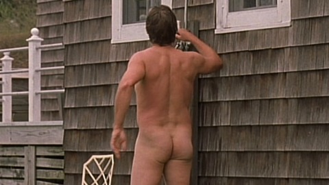 Jeff Bridges Nude in The Door in the Floor. Butt, nude, outdoor shower. 83998