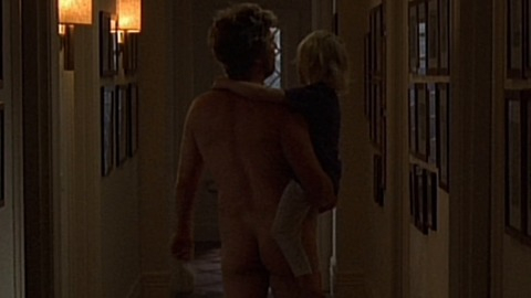 Jeff Bridges Naked in The Door in the Floor. Butt, carrying child, nude. 83995
