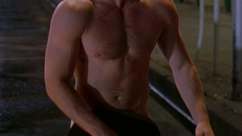 Hottest Scott Caan Scene in Varsity Blues. Shirtless, cowboy hat, hat over crotch. 8846