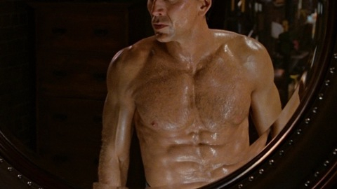 Sexiest Scenes of Johnny Blaze/Ghost Rider from Ghost Rider. Shirtless. 533