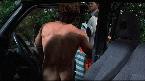 Jackie Chan Naked in Jackie Chan's First Strike. Butt, Shirtless. 43789