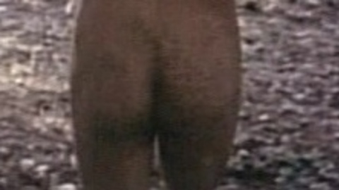 John Cleese Naked in Romance with a Double Bass. Butt. 5149