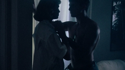 Top Gun's Sexiest Scenes with Tom Cruise. Shirtless, dark scene, sfw. 2058