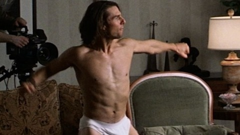 Tom Cruise in Magnolia (1999) Shirtless Underwear Bulge 3650