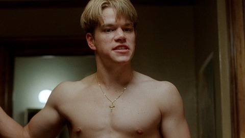 Sexiest Scenes of Will Hunting from Good Will Hunting. Shirtless. 3689