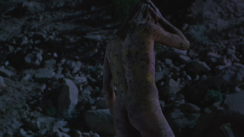 Nudes of Augustin Robert from Passion in the Desert. Butt, Shirtless, long hair, mud. 77604
