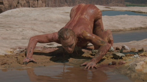 Nudes of Augustin Robert from Passion in the Desert. Butt, Sexy, ass up, mud. 77610