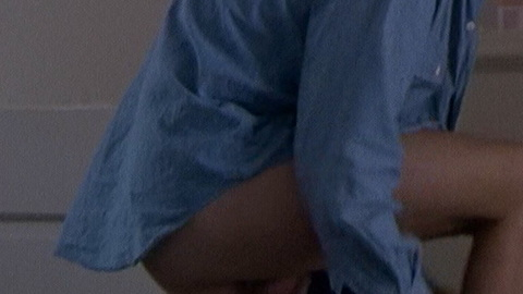 Michael Douglas Naked as Dan Gallagher. Butt, Balls, bottomless, button up shirt. 104505