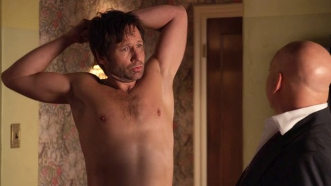 David Duchovny in Californication (2007-2014) Shirtless Sexy 47759