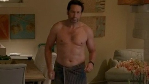 David Duchovny in Californication (2007-2014) Sexy Shirtless 19946