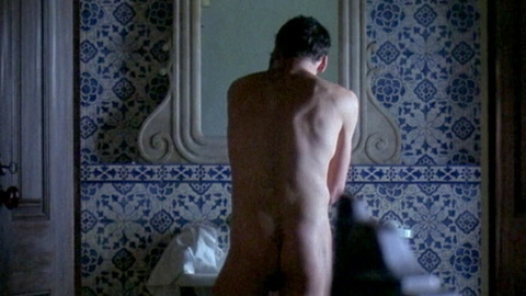 Christopher Eccleston Nude as Wolf. Butt, bathroom, nude. 156440
