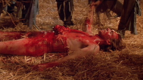 Ralph Fiennes Naked as The Bishop's Son. Penis, Shirtless, balls, barn. 113427