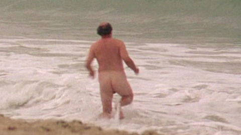 Dennis Franz Naked as Nathaniel Messinger. Butt, balding, beach. 117759