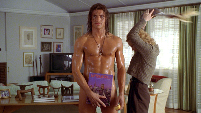 Sexiest George of the Jungle Scenes. Sexy, Shirtless. 83650