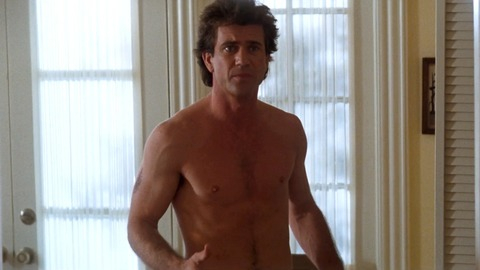 Lethal Weapon 2's Sexiest Scenes with Mel Gibson. Sexy, Shirtless. 82152