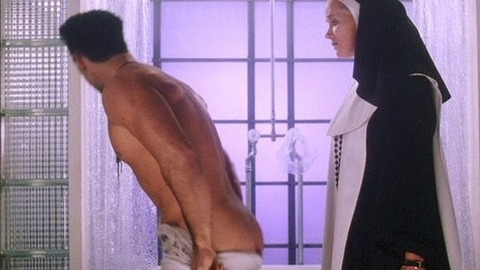 Trevor Goddard Nude in Flexing with Monty. Sexy, Butt, Shirtless. 25696
