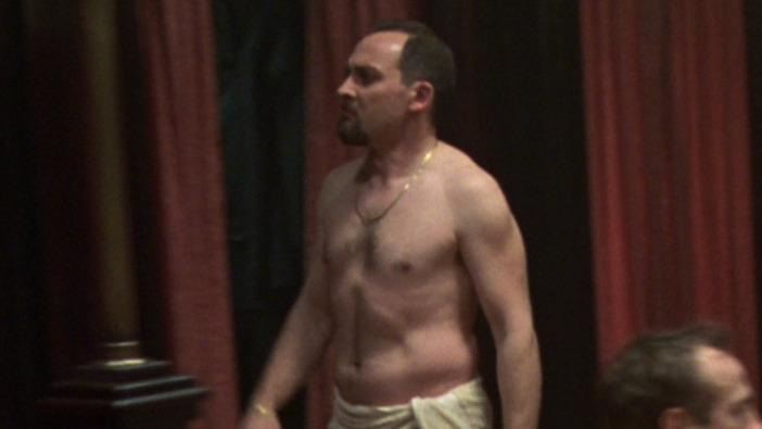 Hottest Zach Grenier Scene in Maximum Risk. Sexy, Shirtless. 16940