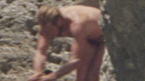 Charlton Heston in Planet of the Apes (1968) Balls Penis Sexy Shirtless 30272