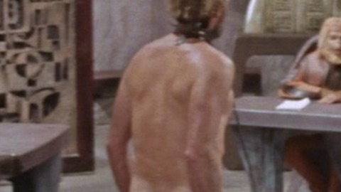 Charlton Heston in Planet of the Apes (1968) Butt Sexy Shirtless 30279