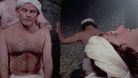 Hottest Ian Holm Scene in The Advocate. Sexy, Shirtless. 33722