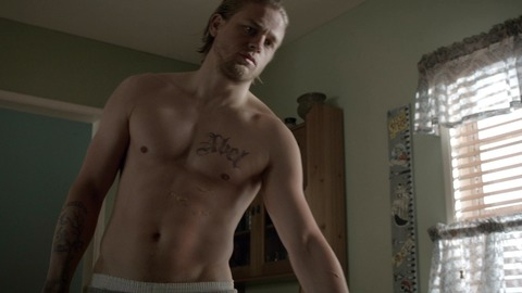 Sexiest Charlie Hunnam Scene in Sons of Anarchy. Sexy, Shirtless. 34807
