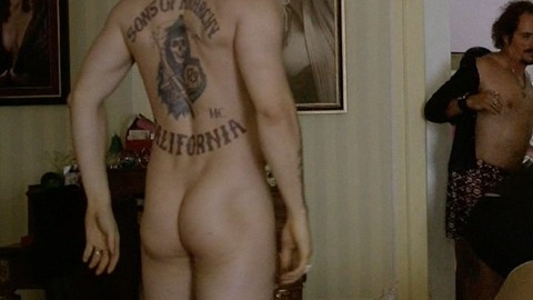 Charlie Hunnam in Sons of Anarchy (2008-2014) Butt Shirtless 11348
