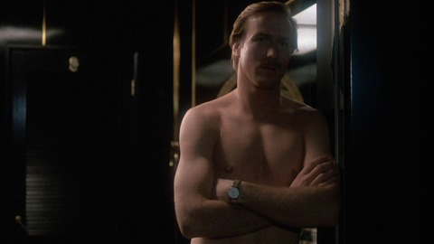 William Hurt in Body Heat (1981) Shirtless Arms Crossed Hairy Arms 5994