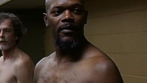 Samuel L. Jackson in Against the Wall (1994) Shirtless 6311