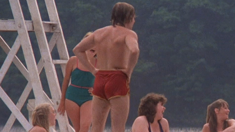 Sexiest Larry Joshua Scene in The Burning. Bathing Suit, Sexy. 745
