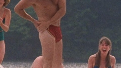 Larry Joshua in The Burning (1981) Sexy Bulge Bathing Suit Shirtless 747