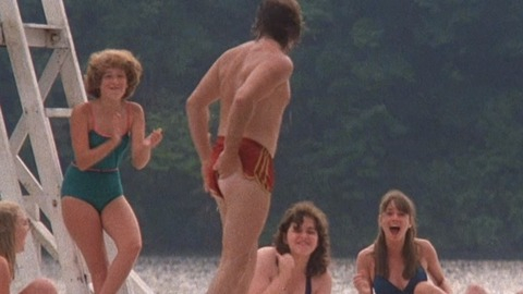 Larry Joshua in The Burning (1981) Sexy Bathing Suit Shirtless 748