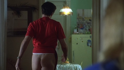 Joey Boca from I Love You to Death Naked. Butt, bottomless, kitchen. 141173