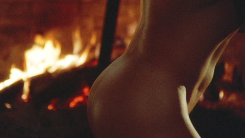 Cristian Letelier Naked in Day of the Warrior. Butt, Shirtless, abs, fireplace. 139700