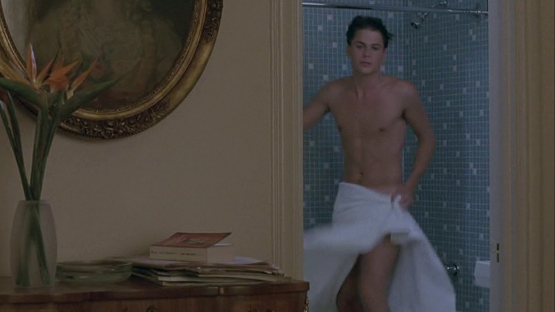 Hottest Rob Lowe Scene in The Hotel New Hampshire. Sexy, Shirtless. 47210