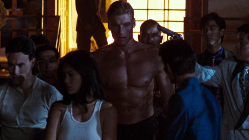 Sexiest Dolph Lundgren Scene in Showdown in Little Tokyo. Sexy, Shirtless. 40231