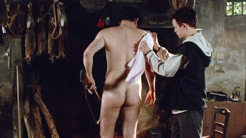 Nudes of L'homme de forêt (as Predrag Manojlovic) from Criminal Lovers. Butt, Gay, Shirtless. 192720