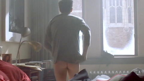 Clay Easton from Less Than Zero Naked. Butt, bedroom, bottomless. 4259