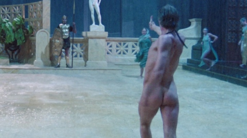 Malcolm McDowell Naked as Caligula. Butt, Shirtless, dancing, nude. 193773