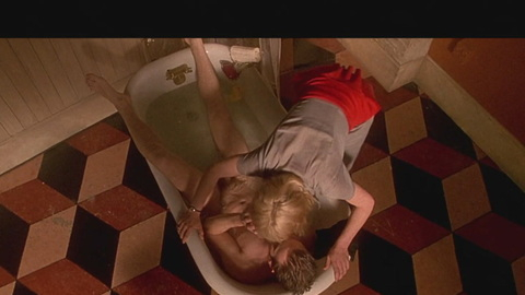 Ewan McGregor Naked in Nightwatch. Balls, Penis, Shirtless, A-List, bathtub. 185377