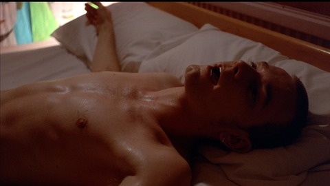 Ewan McGregor in Trainspotting (1996) Shirtless Bedroom In Bed 6134