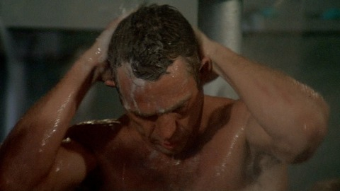 Steve McQueen in The Getaway (1972) Sexy Shirtless 5831