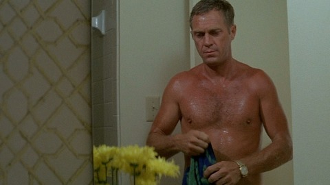 Sexiest Steve McQueen Scene in The Getaway. Sexy, Shirtless. 5851