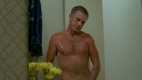 Steve McQueen in The Getaway (1972) Sexy Shirtless 5842