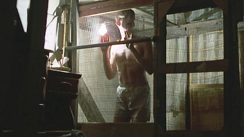 Sexiest Matthew Modine Scene in Birdy. Shirtless, Underwear. 39361