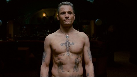 Hottest Viggo Mortensen Scene in Eastern Promises. Shirtless. 2774