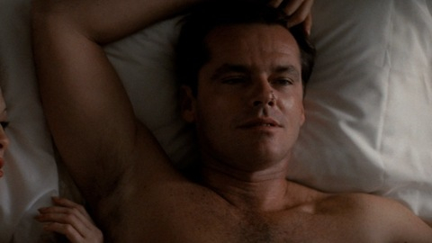 Sexiest Jack Nicholson Scene in Chinatown. Shirtless. 8629