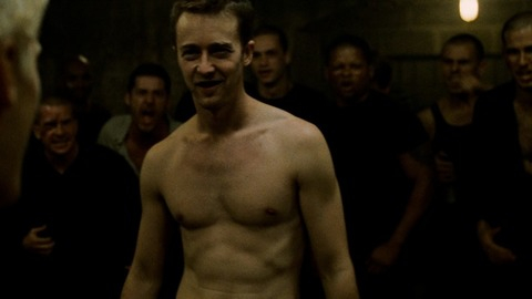 Edward Norton in Fight Club (1999) Shirtless 2618