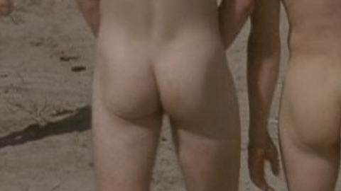 Ned Bleuer from Calendar Girl Naked. Shirtless, Butt. 8117