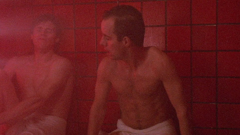Sexiest Scenes of John Vukovich from To Live and Die in L.A.. Sexy, Shirtless. 62573