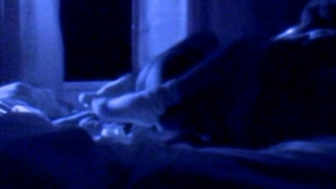 Harold Perrineau Naked as Augustus Hill. Shirtless, Butt, blue light, dark. 1389